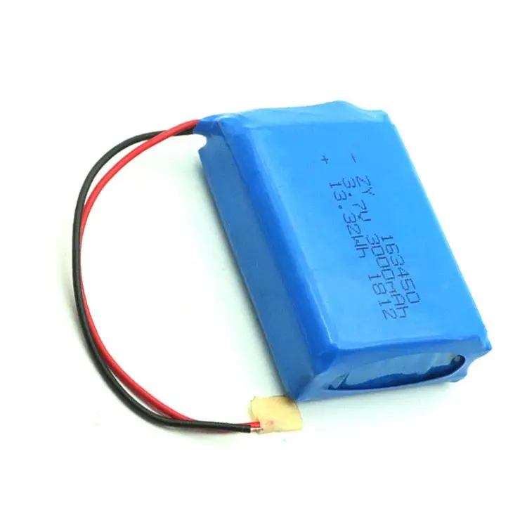 
Manufacturer 163450 803450-2P 3.7V 3000mAh Battery Pack Lipo Prismatic Cells For GPS 