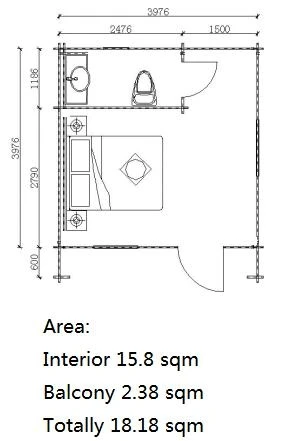 Worldwide Delivery Low Cost Tiny House wooden house Kit Houses for Hotel Home