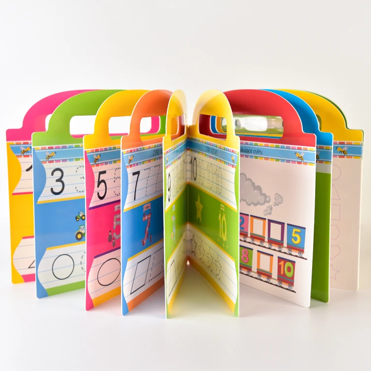 Best Design  english picture book Personalized Colorful Fine Workmanship writing board book for children