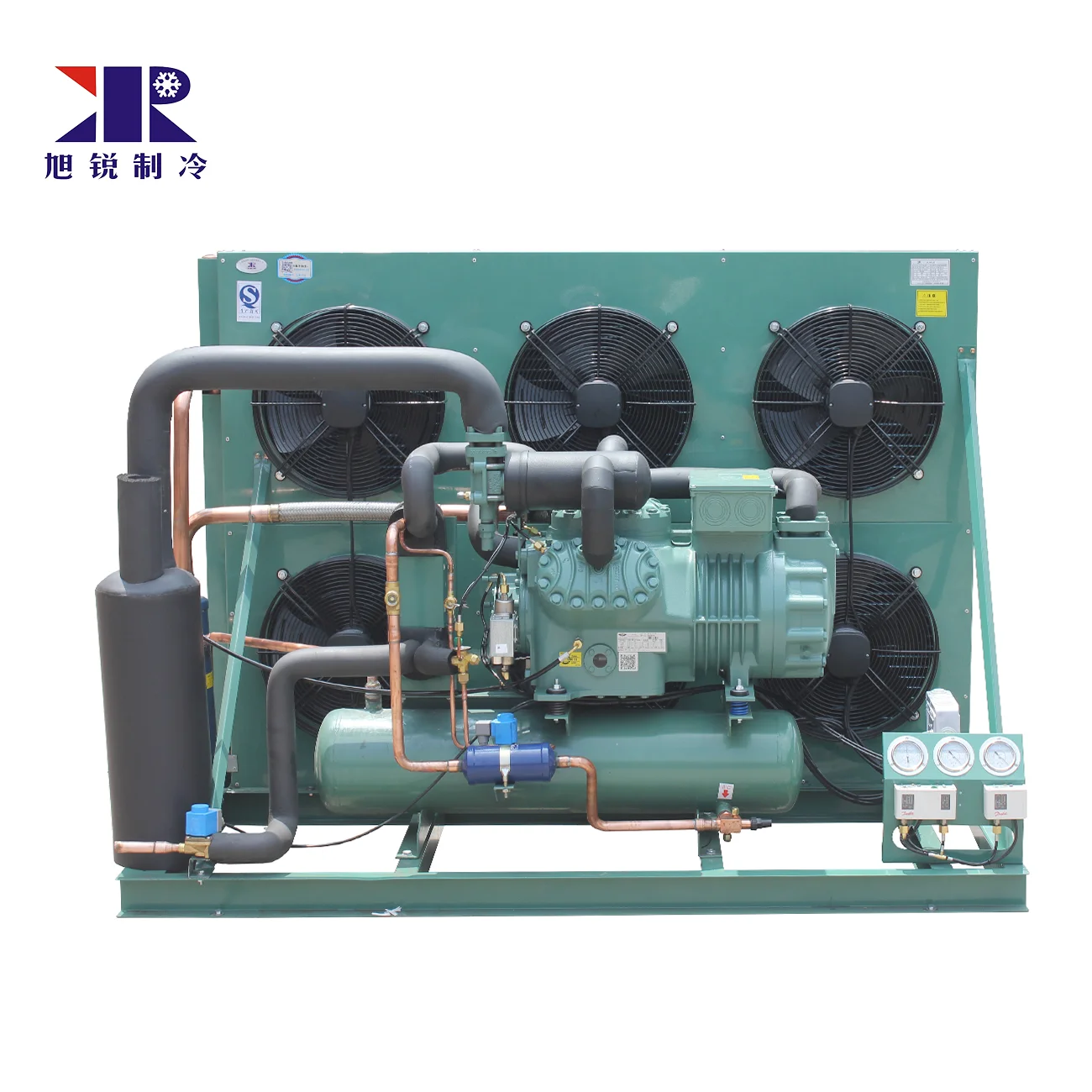 Air Cooled Cold Room Freezer Semi-Hermetic Compressor Refrigeration Condensing Unit