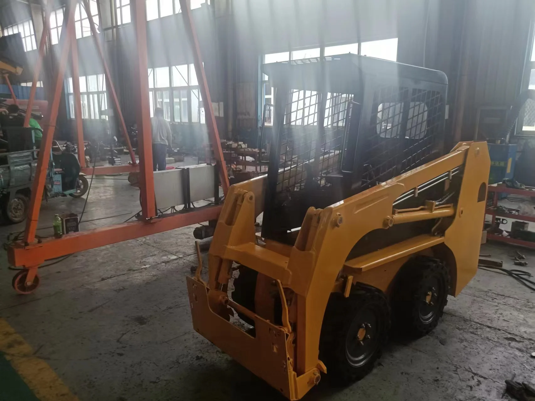 Колесный погрузчик 350 кг JC25 с двигателем EPA Kubota