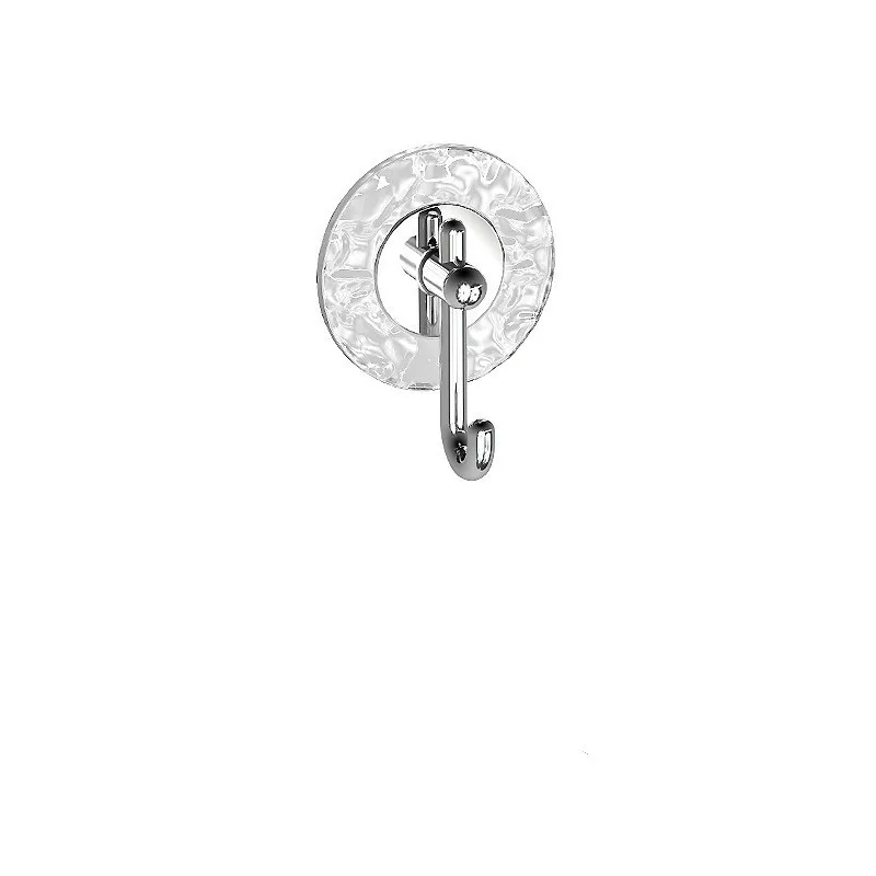 4pcs Acrylic Wall Hook Self Adhesive Wall Mounted Hook for Bathroom Towel No Punching Key Storage Transparent Sticky Hook