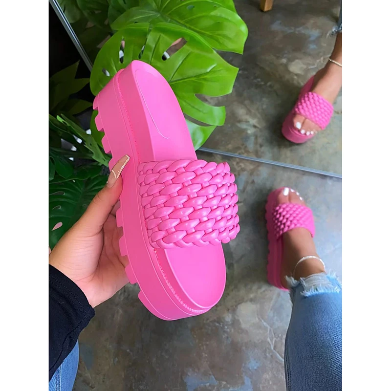 
YD2039 - New arrivals womens summer flat slippers casual jelly shoes women sandals 2021 