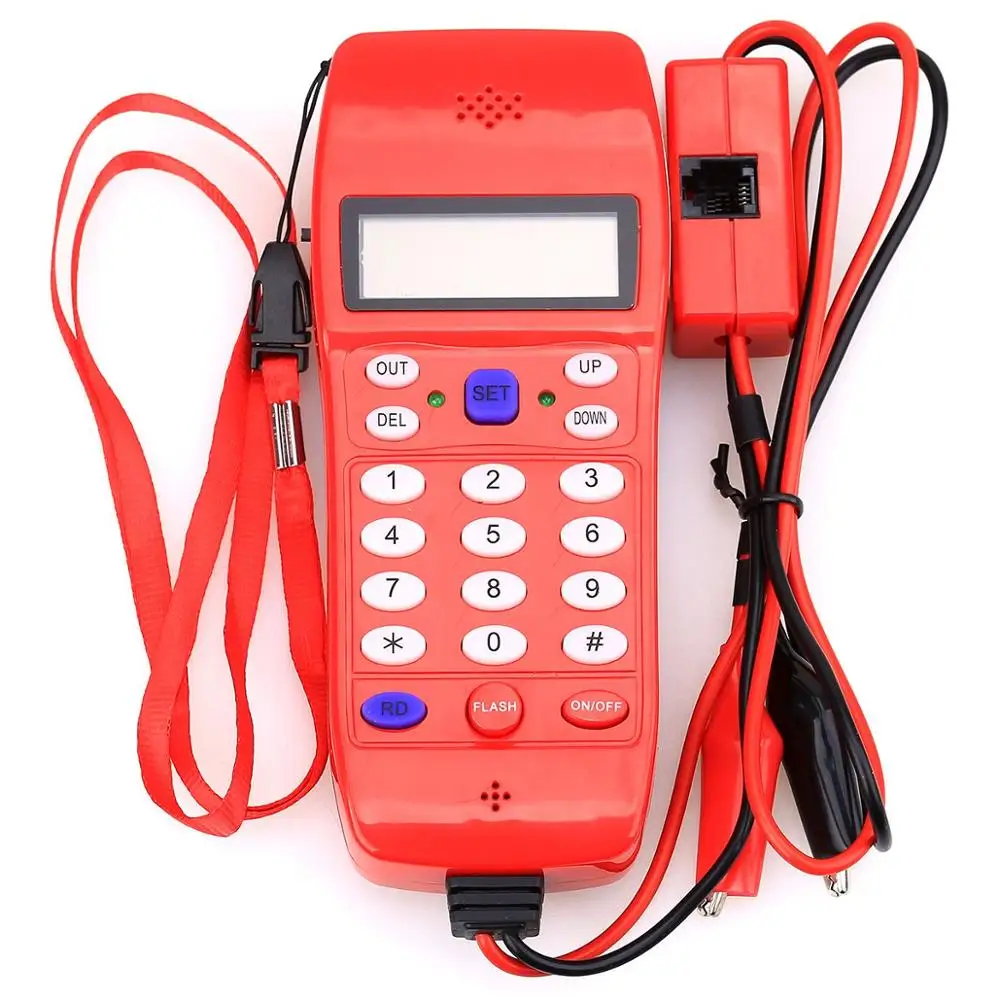 Телефон тестер инструмент для телефонной связи проверьте телефон DTMF АОН автоматическое обнаружение