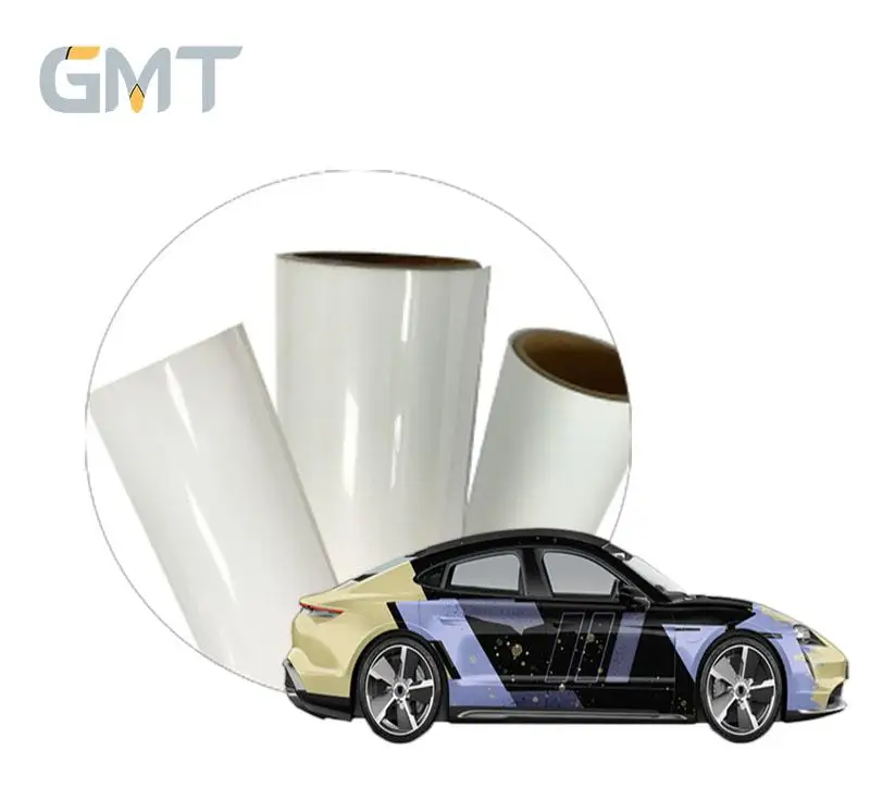 GMT Wholesale Customized PVC Vinyl  Sticker 1.52*18m Air Bubble Free Customized Car Wrap