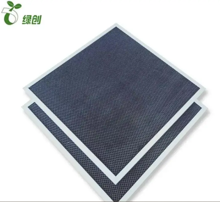 Ozone removal and deodorization Air aluminum based decomposition purification filter