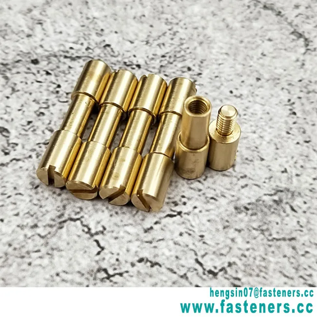 Hot Sale Factory Custom Stainless Steel or Brass Corby Bolt Screw Knife Handle Screw
