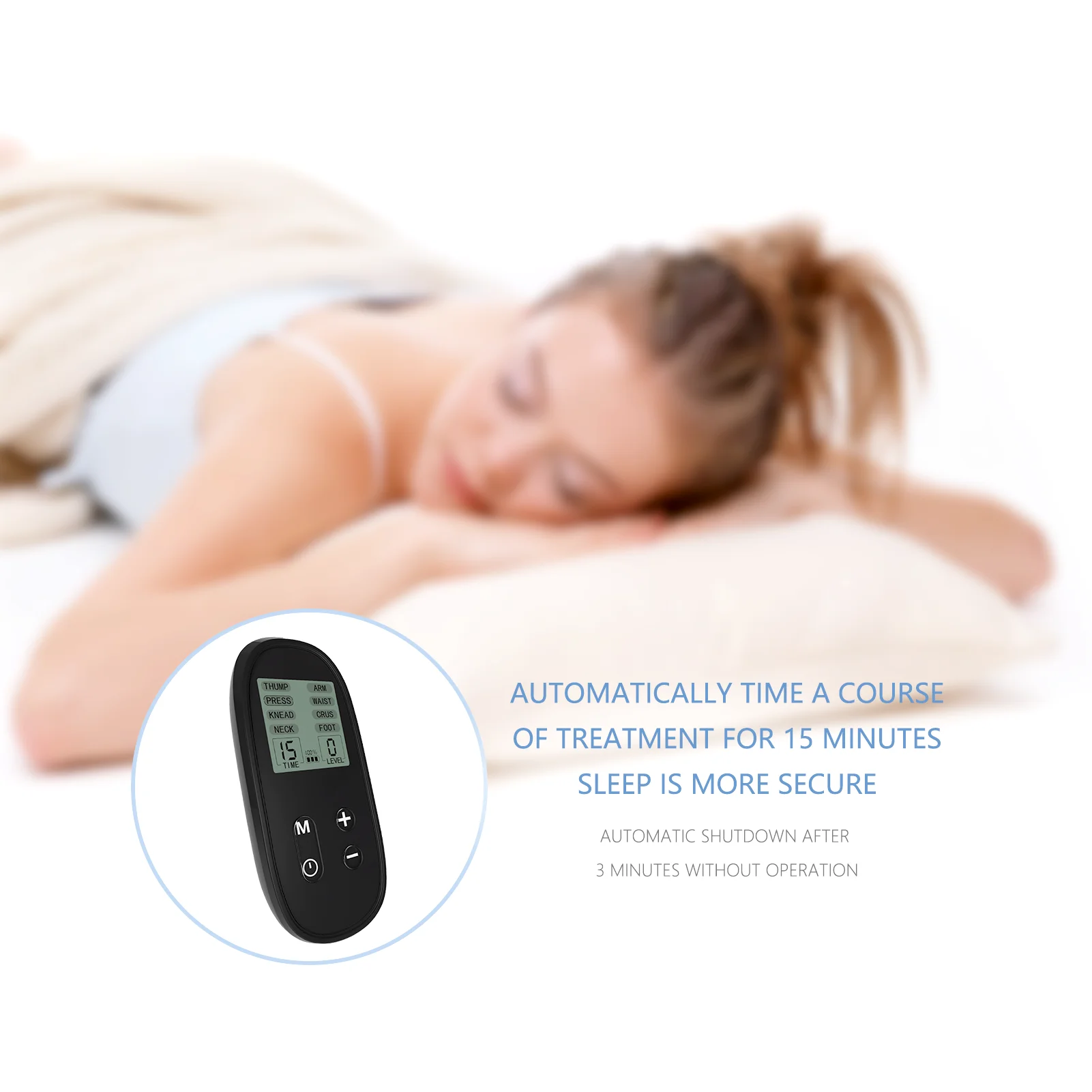 Wholesale Pain Relief Health Herald Pulse Digital Massage Machine Full Body Muscle Stimulator Electric Therapy Massager