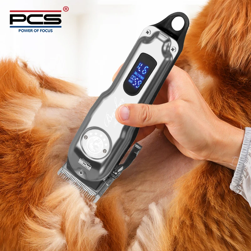 Professional Low Noise Cordless Metal Pet Grooming Products Pet Dog Hair Clipper