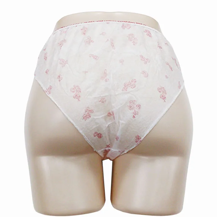 Hotel Hospital Massage For Travel Spa Disposable Woman Panties Nonwoven Underwear For Women