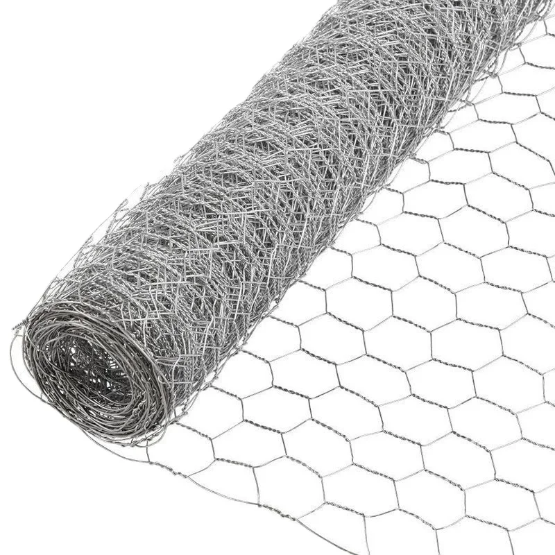 
High quality low price Galvanized hexagonal chicken wire mesh netting for plastering or animal cage 