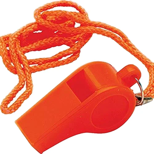 Referee Whistle Factory Wholesale Customized logo Plastic Whistle Football Basketball Outdoor Survival Whistle