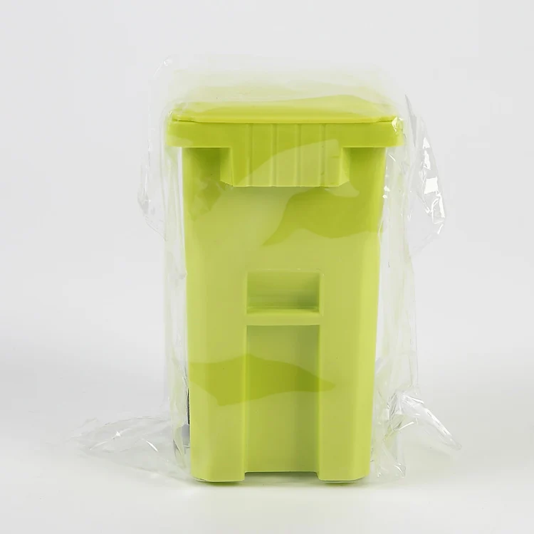 Office /home Plastic Mini Desktop Trash Can Pen Holder  trash can toy