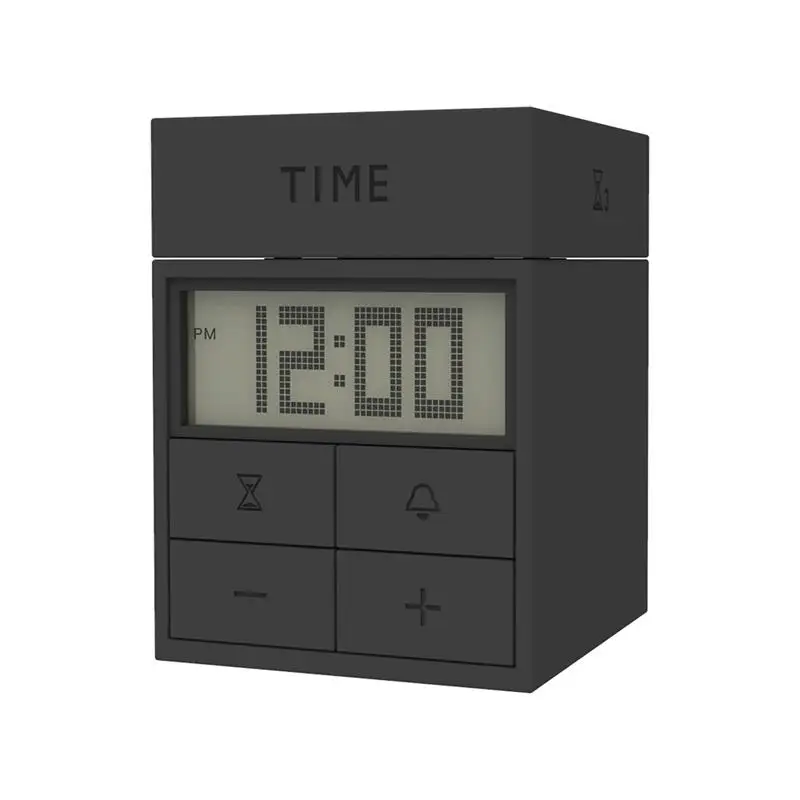 Decompression Kitchen Digital Rotary Switching Timing Display Clock With Lapse Timer For Kids Countdown