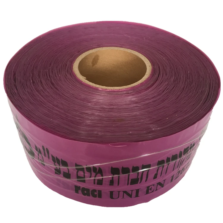 316 Stainless Steel Wire Tracer Tape Underground Detectable Warning Tape Optic Fibre Cable