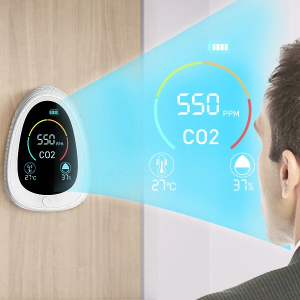  Инфракрасный детектор CO2 Smart tuya с приложением мини-тестер co2 Газоанализаторы датчик