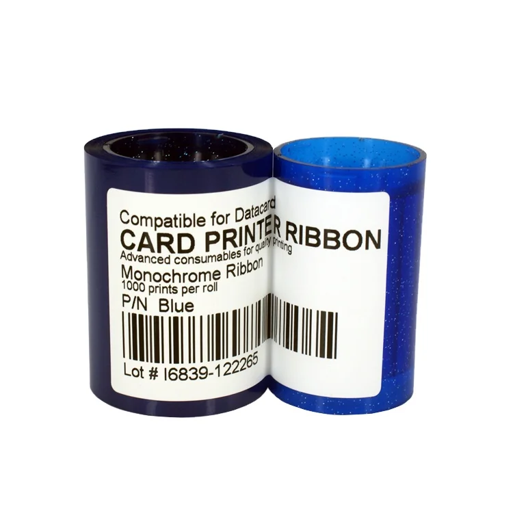 DC285B BLUE Compatible Ribbon For Datacard SP CP series