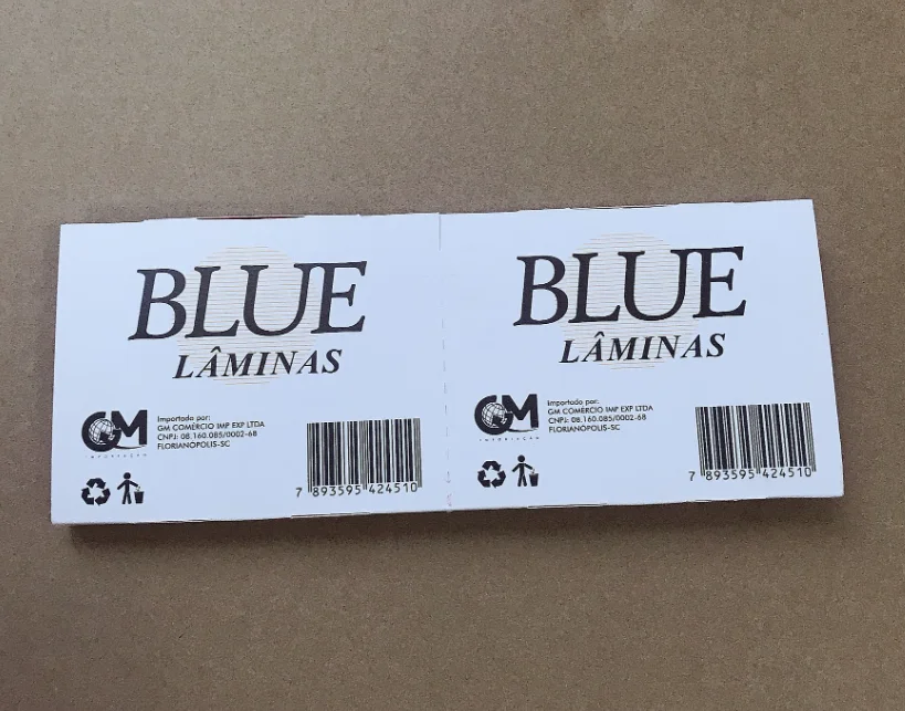 Double Edge razor Blade Safety Razor Blade Stainless Steel Box Packed Chromium coating No logo