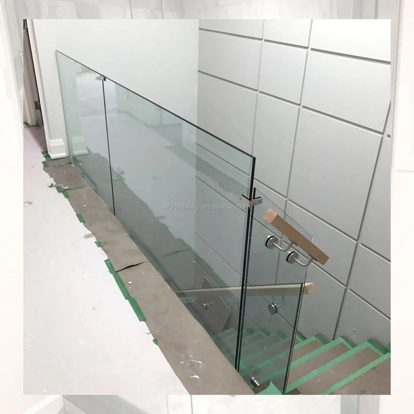 YL Top-ranked 304 316 stainless steel railing systems designs for balcony glass clamp