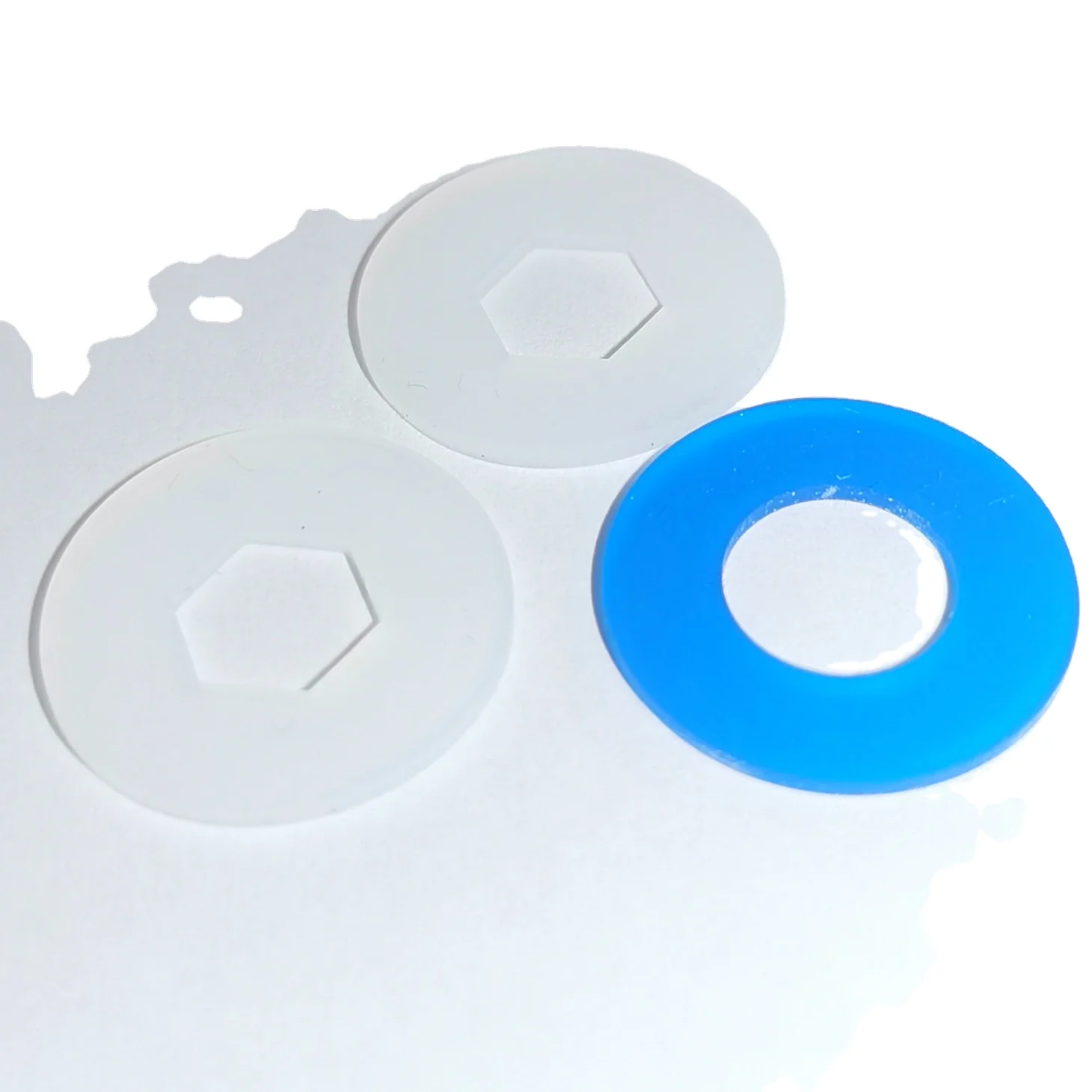 #80 Custom Silicone Rubber Diaphragm Rubber Washer  For Medical Use