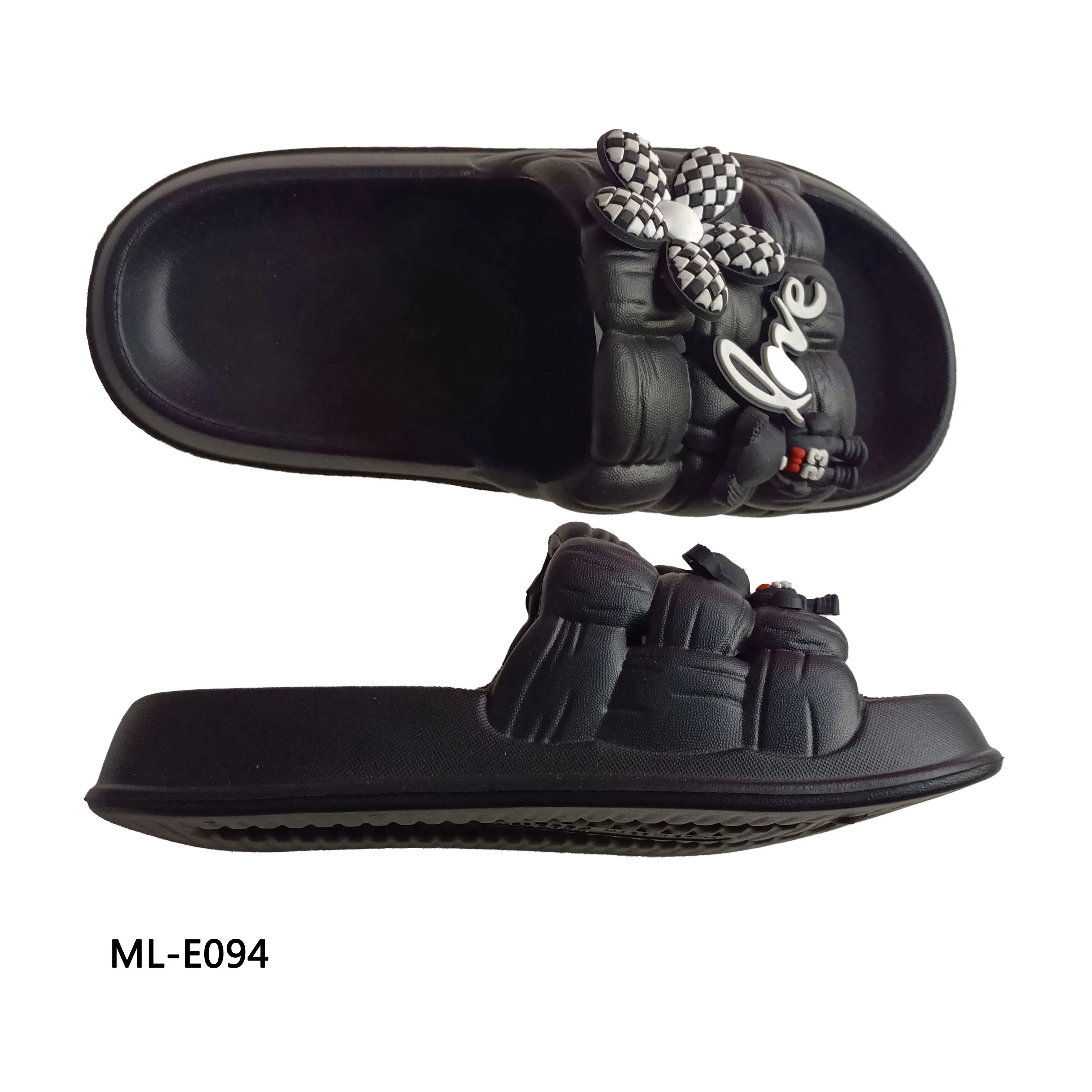 Factory manufactures high-quality EVA slippers for men and women.-E094