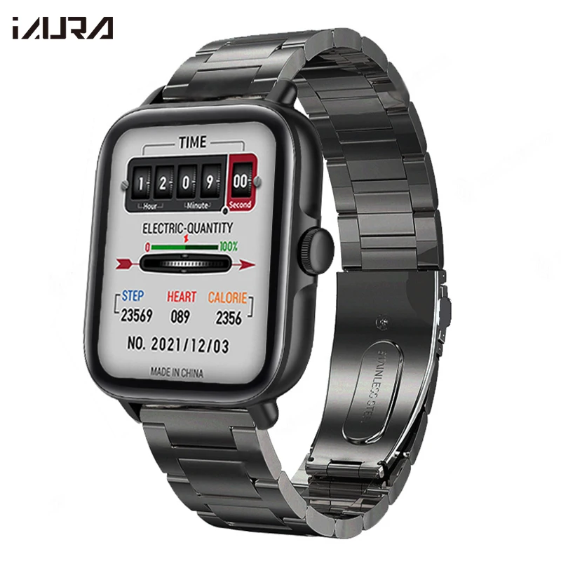 2022 NEW Smart Watch Men BT Call Full Touch Sports Waterproof ip67 Heart Rate Bracelet Smartwatch Women For Xiaomi Huawei