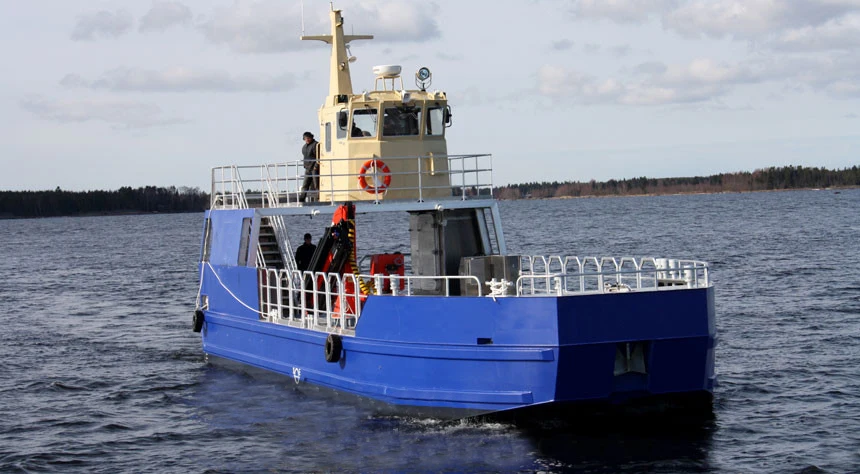 large aluminum boat work boat10m to 22m