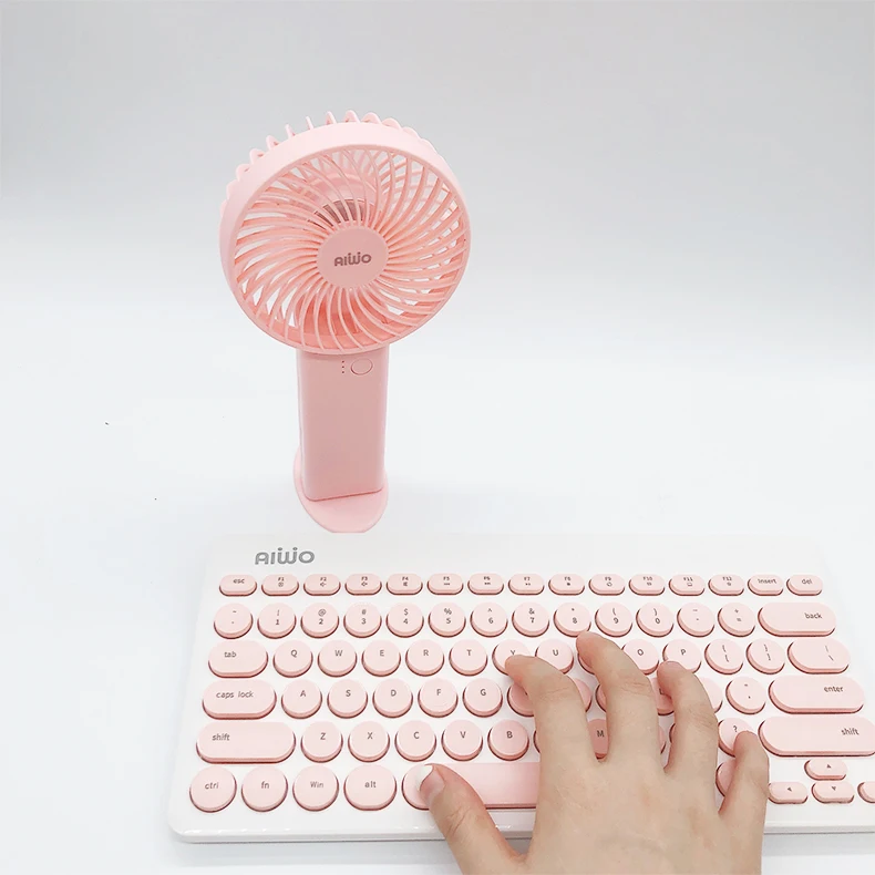 AIWO  minka Aire Ceiling A Batteria Ventilatore Usb Colonna Custom Customize Logo Hand Minismall Fan Hand Fan Wedding Air Fan