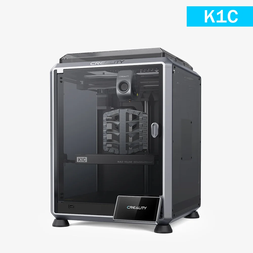 High speed K1C 3D Printer K1 Combo New Version 3D Printers with 600mm/s Fast Printing Speed Auto Leveling and AI Camera