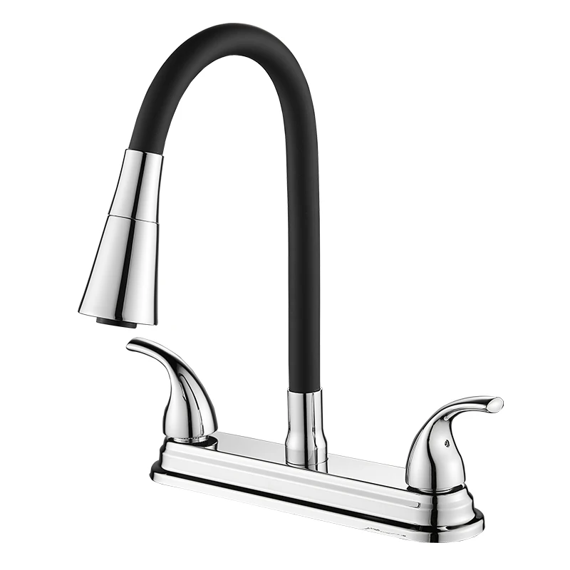 Faucets For Bathroom Double Handed Faucets South America Style 8 Inch Sink Mixer