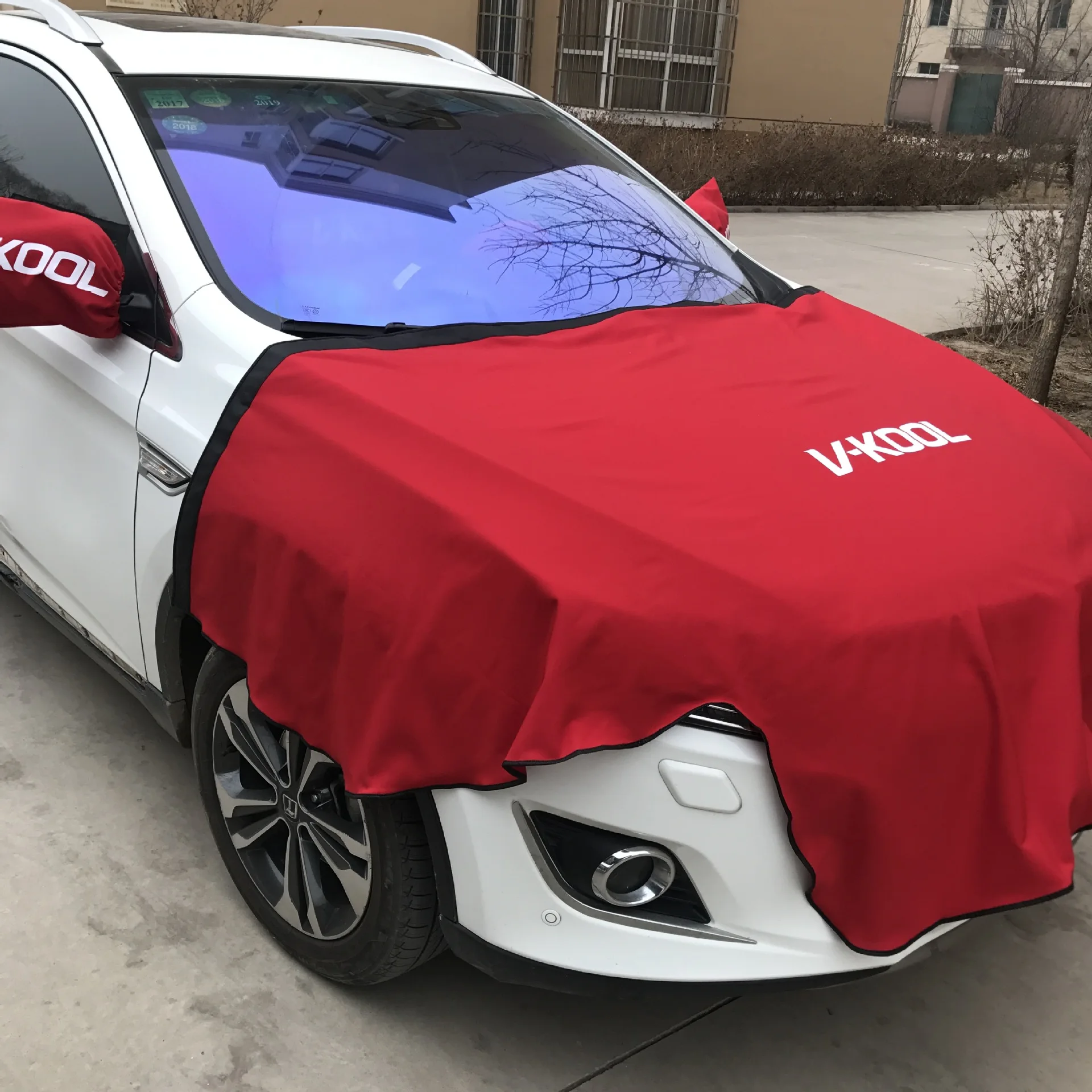 Car film protective cloth hood door pad car beauty maintenance modification construction protective cover waterproof