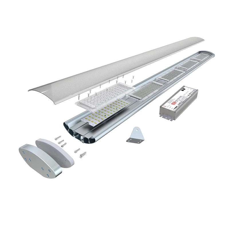 Ip65 Explosion-proof Linear Light Fixture 100w Led Linear High Bay Light