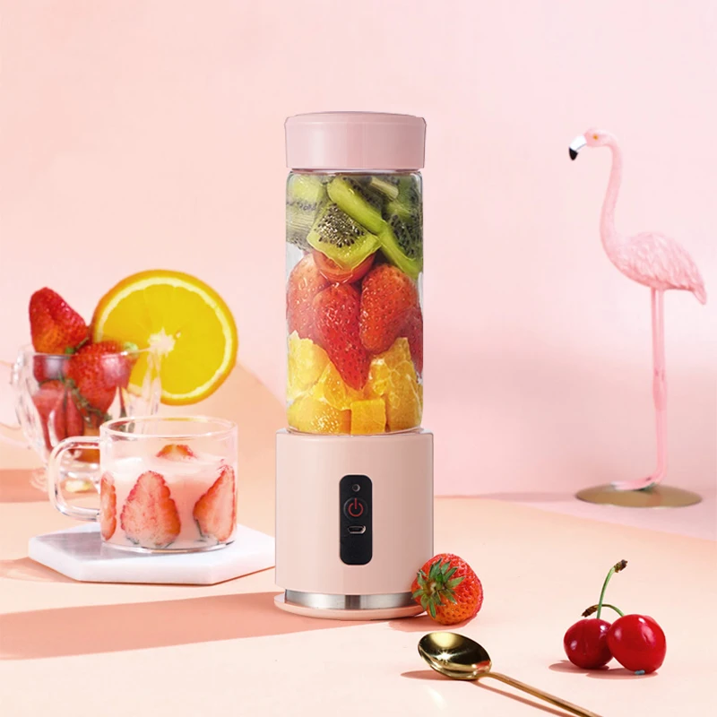 Hot Selling Multifunctional portable rechargeable mini blender travel USB electric high speed juicer
