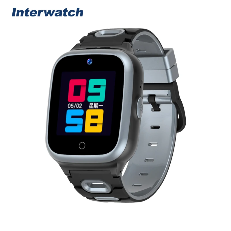 Interwatch W15 kids smart watch 1.4 inch IPS screen 2D ZIF 15PIN ABS+PC cover Leefine 4G+Wifi shell Sim card calling kids watch