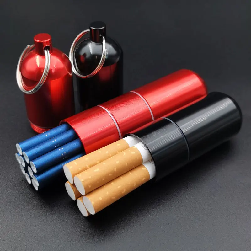 Manufacturer wholesale mini cigarette box with 5 packs of coarse cigarettes sealed waterproof portable aluminum cans