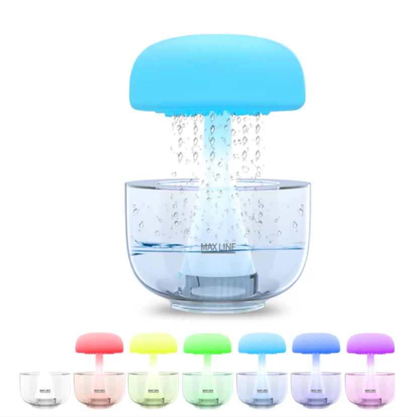 New Inventions 2024 Rainwater Distributor Smart APP Home Lights Sleep Aid Therapy Device Instrument Air Humidifierfor Insomnia