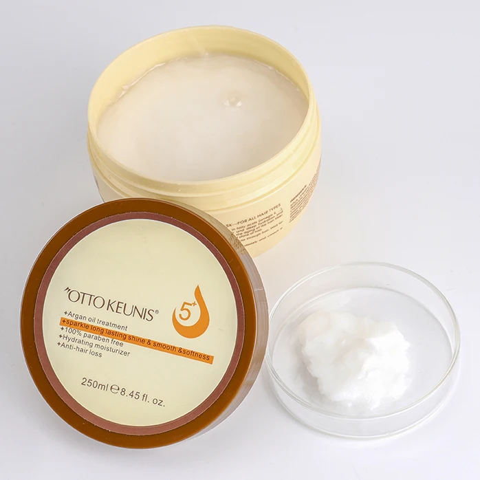 wholesale private label custom logo Argan hair mask hair care salon treatment repair smooth hair mask