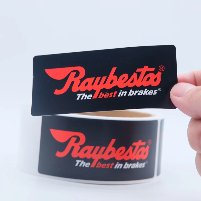 
Custom Brand Logo Sticker Waterproof Label Printing 