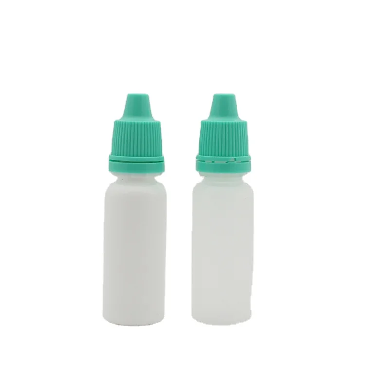 5ml 10ml 15ml Empty Small Eye Drop Hdpe Medicine Liquid Dropper Plastic Bottle manufacturing