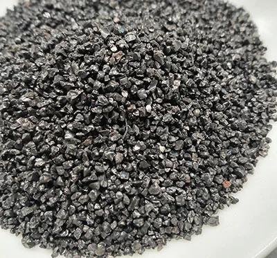 China exports 2024 new carborundum black 2-4 mm large particles indoor landscape fish tank filling