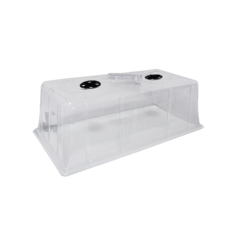 Hydroponic plastic seed tray propagation plant germination equipment kit