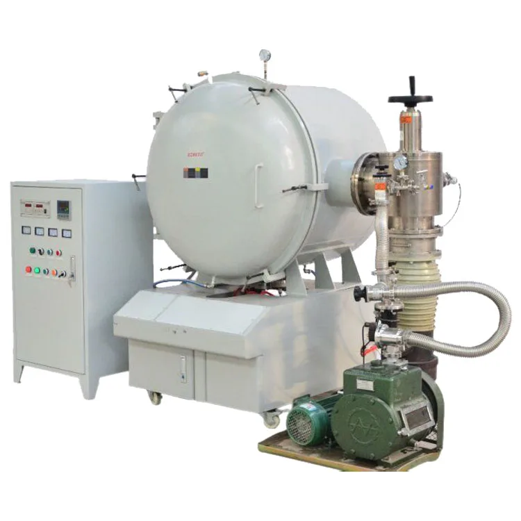10-5 torr Nitrogen Argon Atmosphere high Vacuum Sintering Furnace For Metal heat treatment