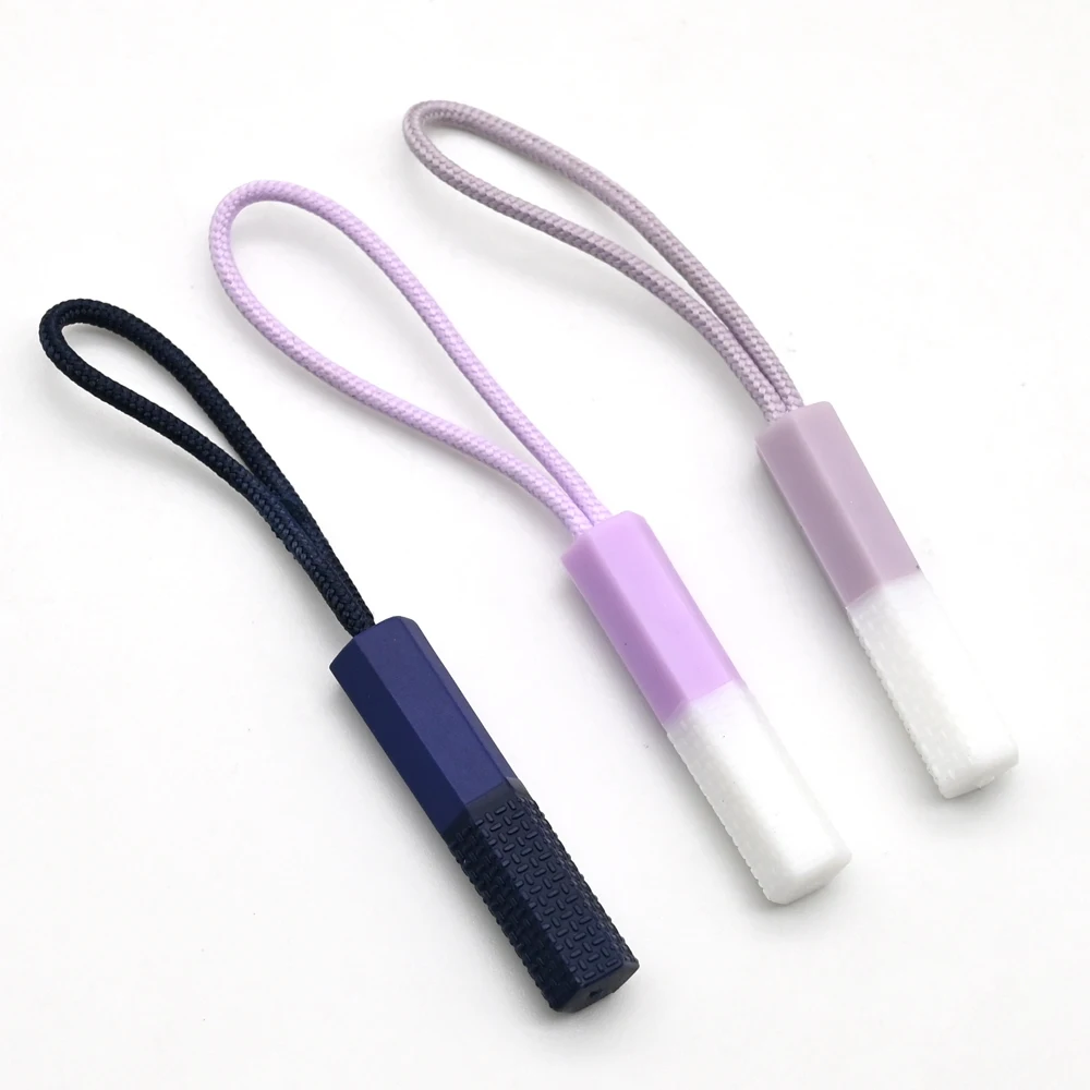 New Pvc Pull Zipper Plastic String Puller for Garments / Bag
