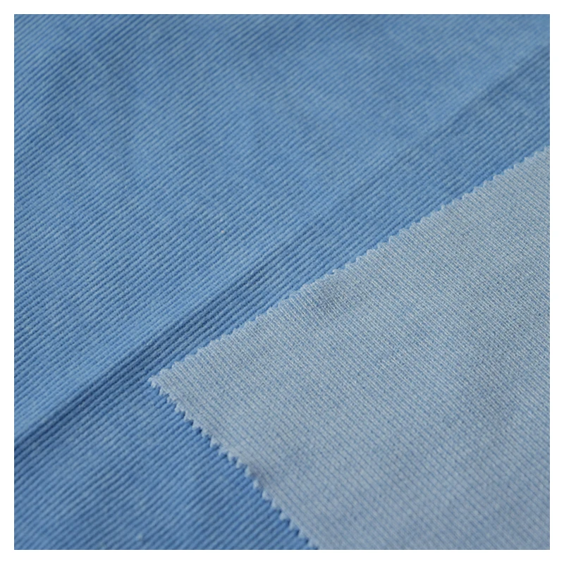  CHENILLE NARROW STRIPE PLAIN DYED KNIT FABRIC FOR BABY AND