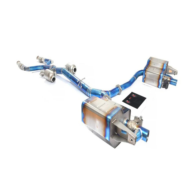 Manufacturer Stainless For Porsche Cayenne Catback Exhaust With Tips 3.0t 2018 E3