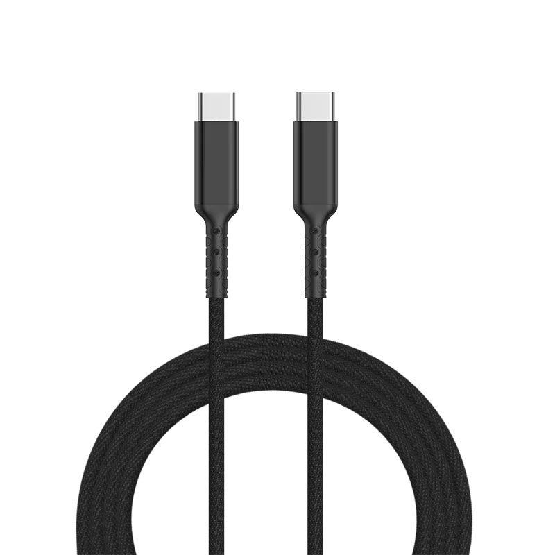 OEM  USB C cable 3.3ft 6.56ft 9.8ft big Nylon Braided Fast Charging  Type c to C cable  Fast transmission For Samsung gamepad