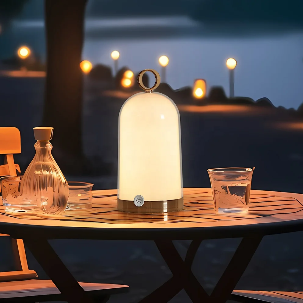 Factory Directly 3cct  creative mini rechargeable battery book reading light touch control led desk book reader lamp for bedroom