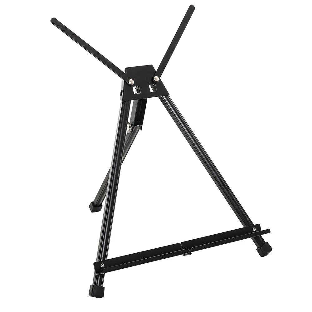 Meihui Tabletop Display Easel Aluminum Desktop Art Painting Easel Tripod Stand for Canvas Photo Painting Display