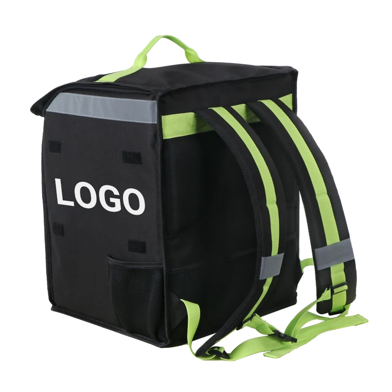 Fondofold Custom Logo Large Pizza Collapsible Sac Waterproof Thermal Fast Food Delivery Insulated Cooler Bag
