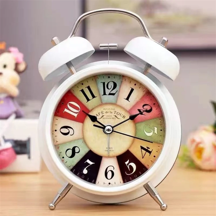 
WiFi Wireless Camera Alarm Clock Portable Nanny Cam Baby Monitor Monitor Video Recorder Loop Recording Home Office Security cam 